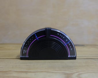 Parsons Italia Half Moon 80&#39;s Portable Radio Working