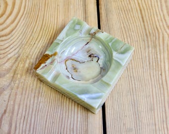 Onyx stone ashtray 70&#39;s