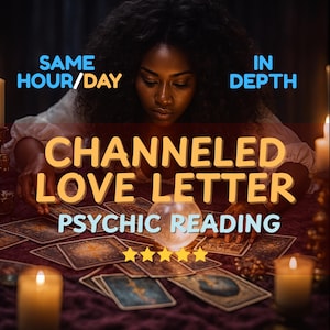 Channeled Love Letter, Personalized Love Letter, Twin Flame Message, Love Psychic Reading, Soulmate Letter, Divine Message Delivery