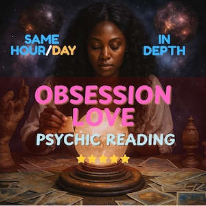 Obsession Love Spell, Manifest Attraction, Passion & Devotion, Tarot Insight and Visual Proof, general reading, psychic reading, tarot