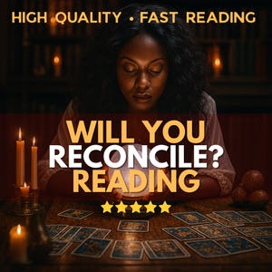 ¿Te reconciliarás? Lectura psíquica, lectura de relaciones, ¿Haremos las paces con mi ex?, lectura de tarot, ¿Volveremos?