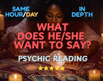 Was will er/sie Dir sagen ? Psychische Liebeslesung - Gleiche Stunde Tarot-Lesung - Telepathische Liebes-Tarot-Lesung, Psychische Liebeslesung