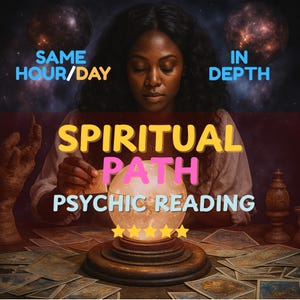Spiritual Path Reading, Your Life Purpose & Destiny, Soul Purpose Guidance, Medium Insight, Spiritual Tarot Guidance
