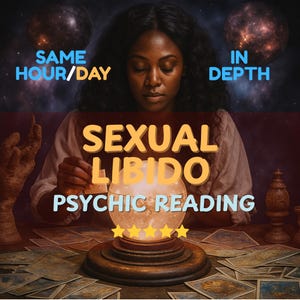 Sex Tarot Reading, Same-Day Insights Into Fantasies,  Love, Intimacy, Attraction and Future Relationship ,Deep Passion, Fantasies & Desires