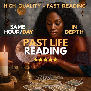 Past Life Tarot Reading, Personalized Past Life Reading, Reincarnation Reading, Spiritual Guidance, Same Day Insight into Your Souls History