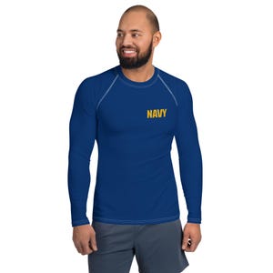 US Navy BJJ Rash Guard voor heren, BJJ Rash Guard, Jiu Jitsu Rash Guard, Braziliaans jiu-jitsu, MMA-topje, militair