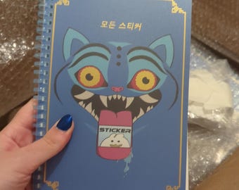 K-Pop Demon Hunter Inspired Sticker Book| Fan art