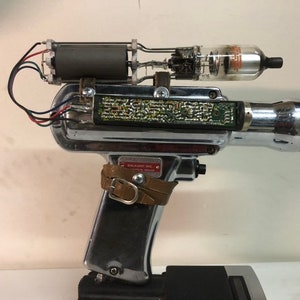 Ray Gun - Item #9200, Cast Aluminum and Bronze, With Spring