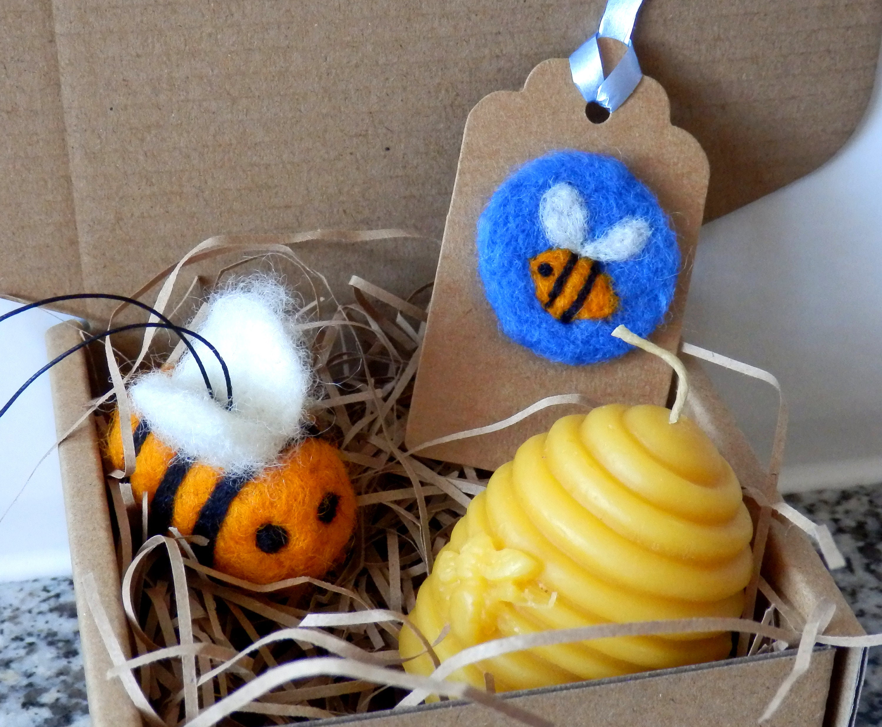 Busy Bee Gift Set Bee bauble Save the bees Farmhouse Etsy