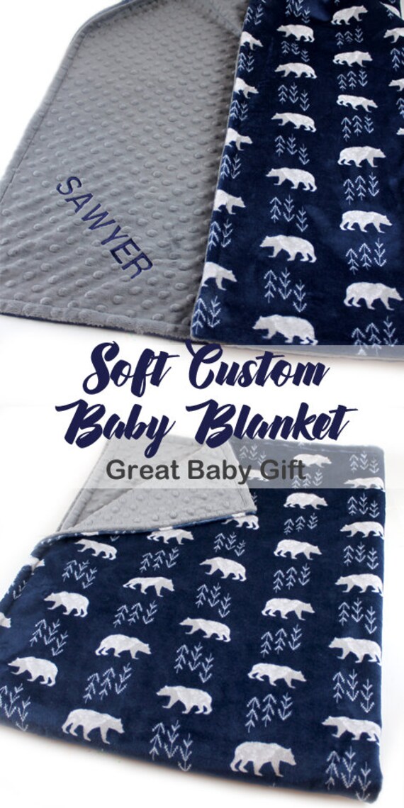 double minky blanket