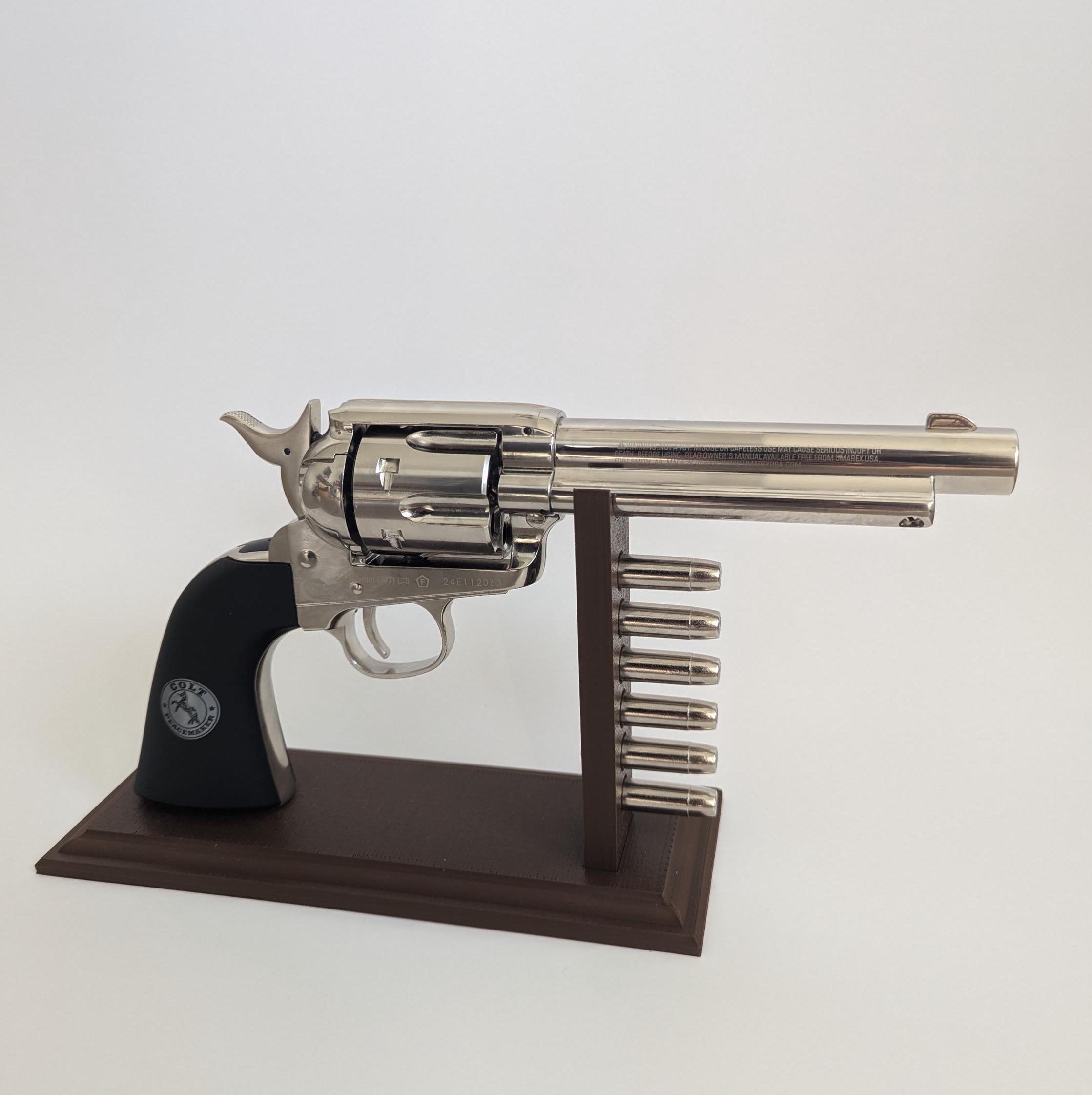 インテリア用】Colt .45 Peacemakerレプリカモデルガン 壁掛け