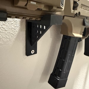 Honeycomb Wall Mount L-Brackets for Rifles