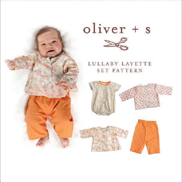 Oliver + S  Lullaby Layette Set 0-24M- Sewing Pattern