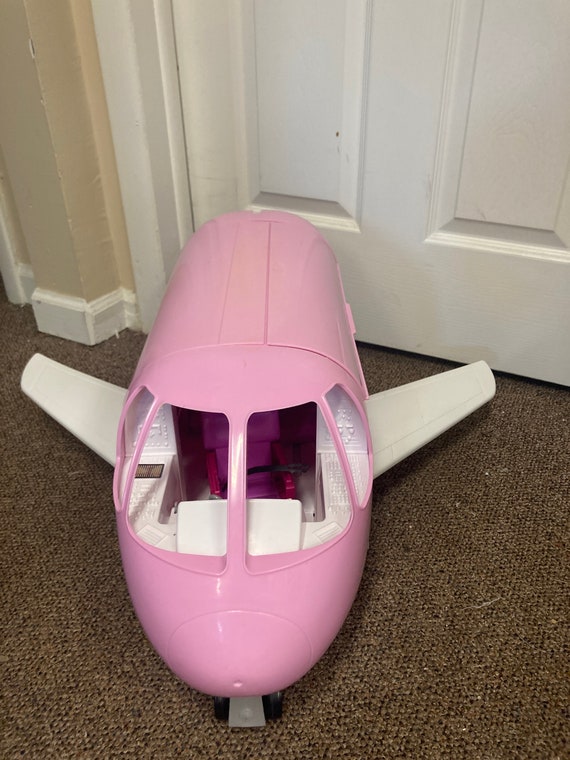 Mattel Barbie Pink Passport Glamour Vacation Jet Airplane Plane