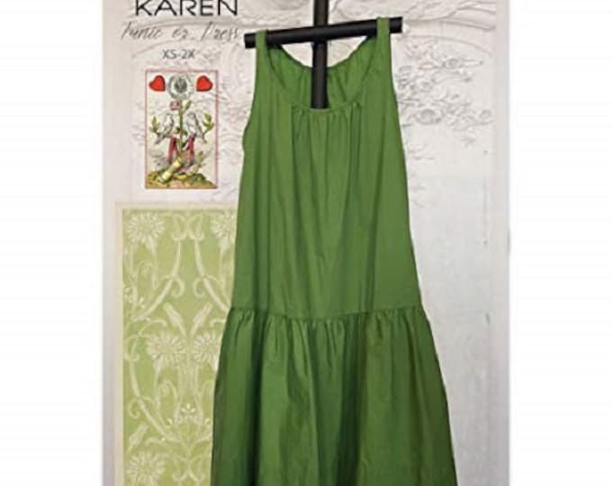Karen Dress Sewing Pattern From Tina Givens Lagenlook Etsy