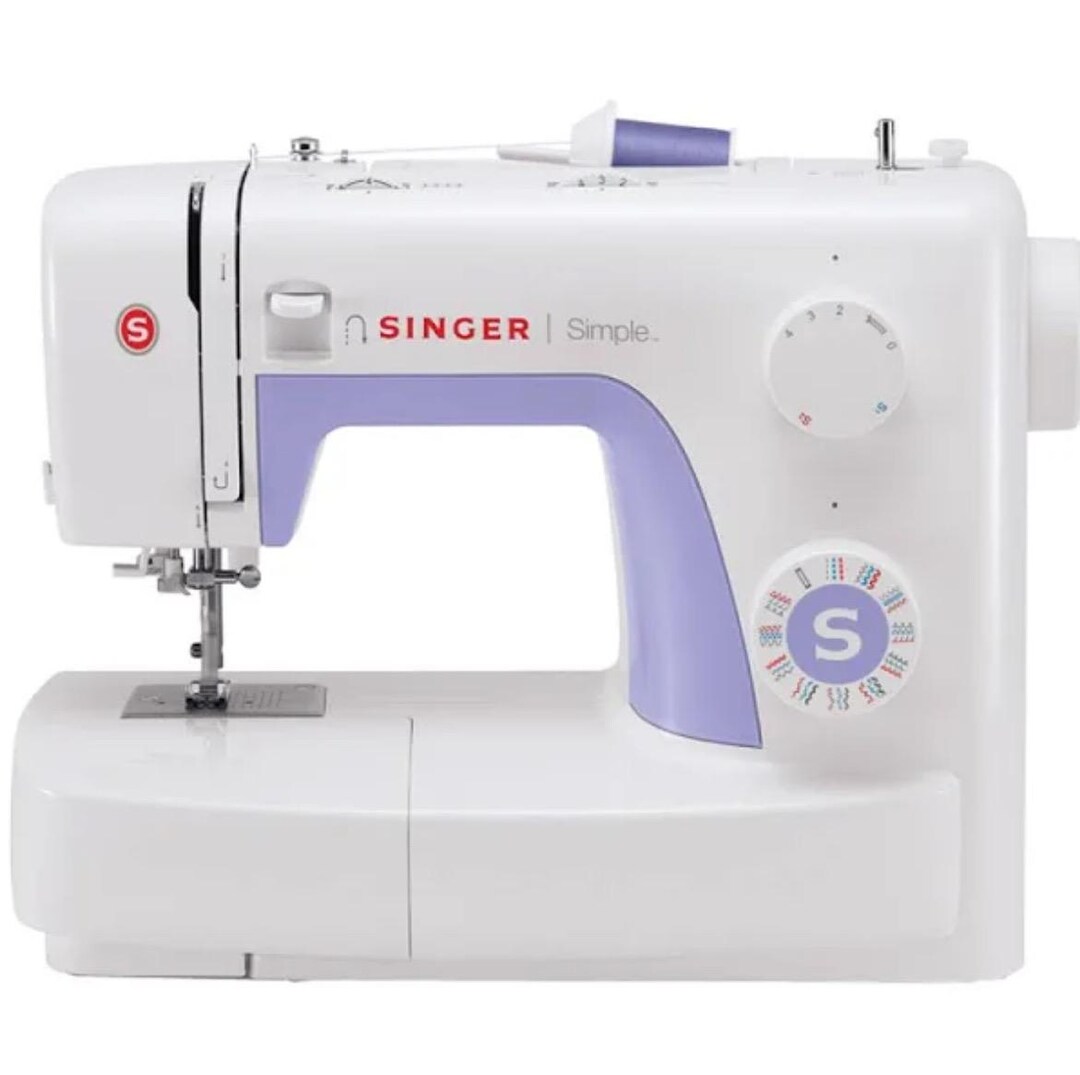 Singer Purple Machine Singer Simple 3232 Sewing Machine W/ Pedal, Extras - Works Great- Free ...