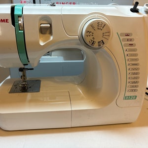 Janome Sewing Machine Model:  3128 Compact , Mini, With Extras- Barely Used! Full size Motor!