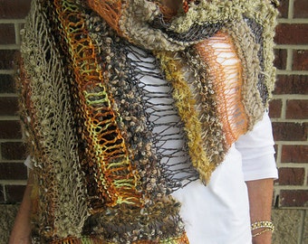 Modèle de tricot de châle Rhapsody