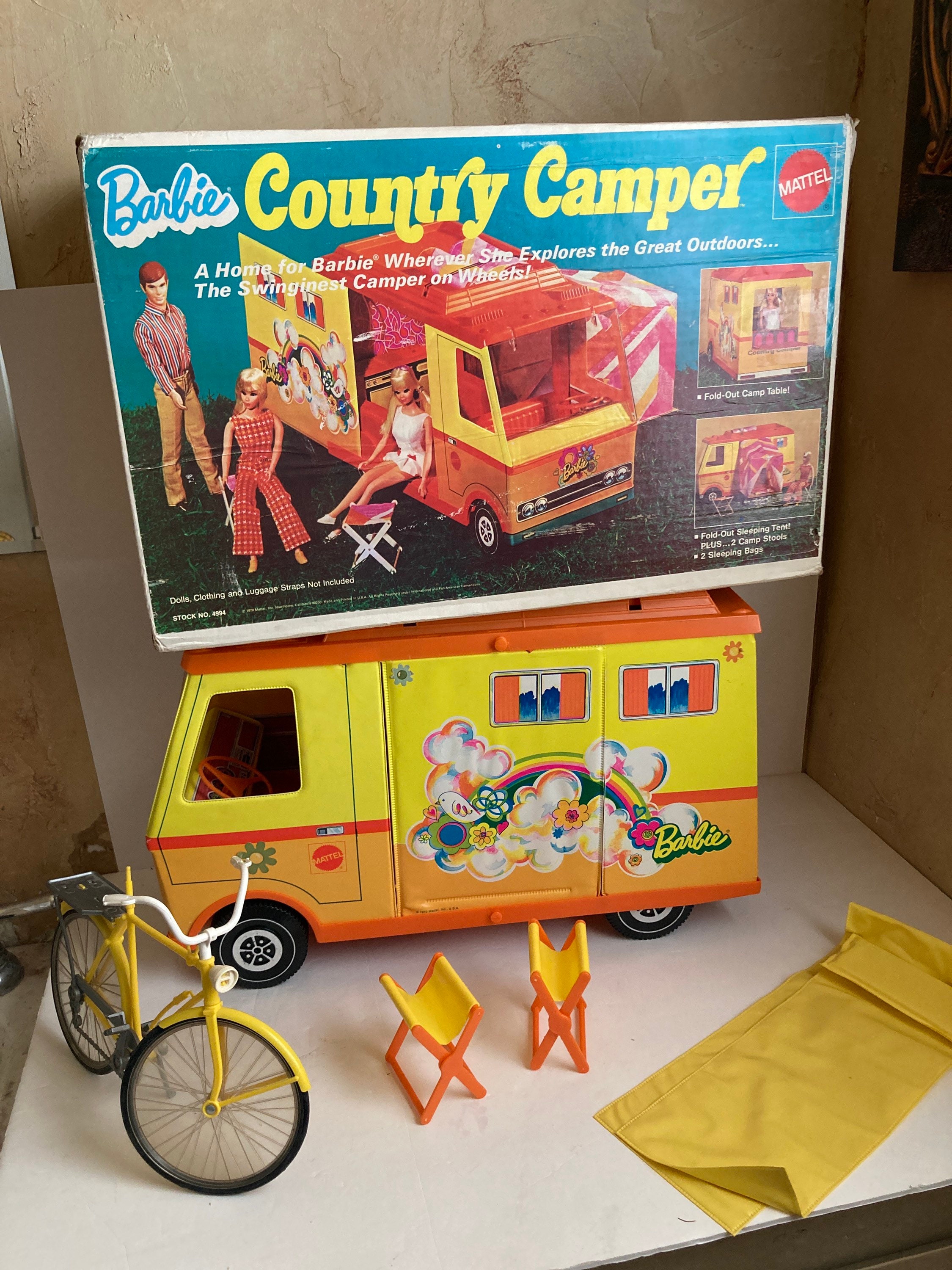 Vintage Mattel 1973 Barbie Goin' Camping Set in Box