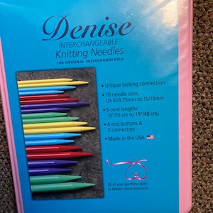 Denise Interchangeable Knitting Needles
