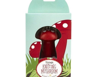 Vintage Knitting Mushroom # ST-25445- i cord Maker! Lori Holt- Riley Blake- Wood- New in Box!