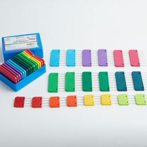 KnitPro ( Knitter&#39;s Pride) - Rainbow  Knit Blockers 10878- Great Blocking Pins For All Of Your Knits! Rust Resistant Stainless Steel