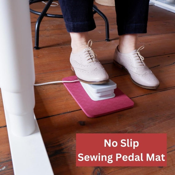 Martelli No Slip Pad for Machine Foot Pedal, 9 x 9 