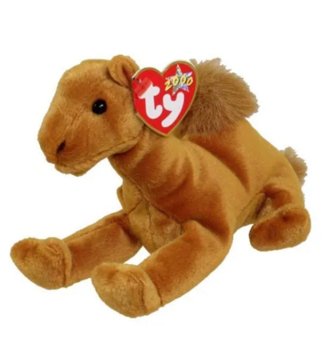 Ty Beanie Baby Niles the Camel, Beanie Babies, 2000 NWT/ Tag Protector