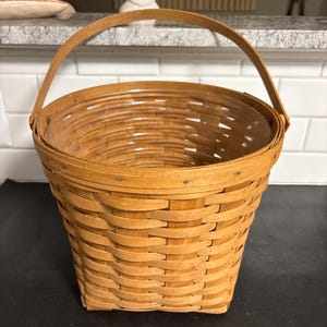 Large Longaberger Basket No Handles - Etsy