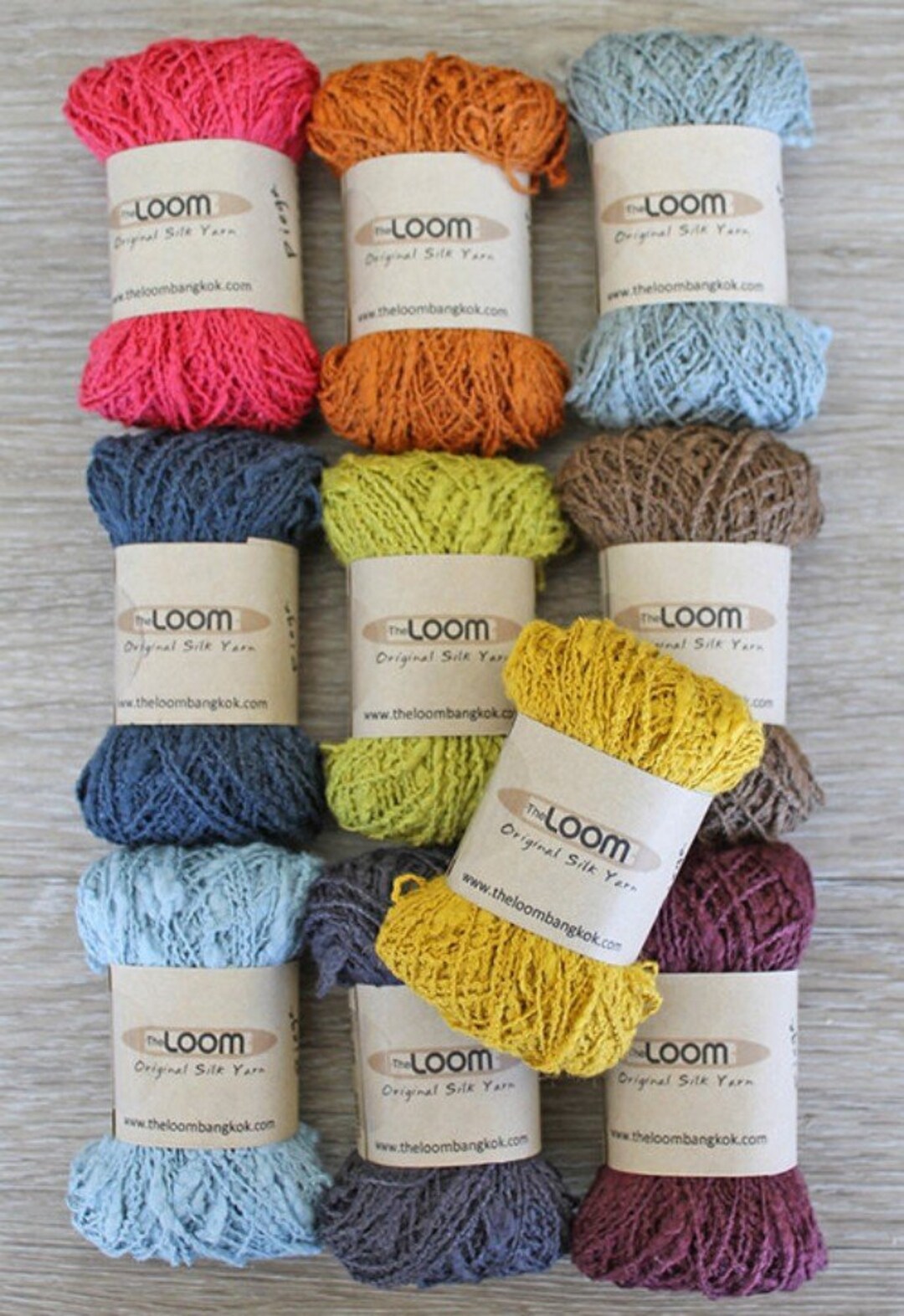 The Loom Piega 100 Hemp Yarn From Thailand Free Washcloth/ Spa Cloth
