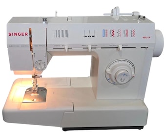 Singer 5830C Sewing Machine Zigzag Heavy Duty W/Pedal, Accessories Manual Tested