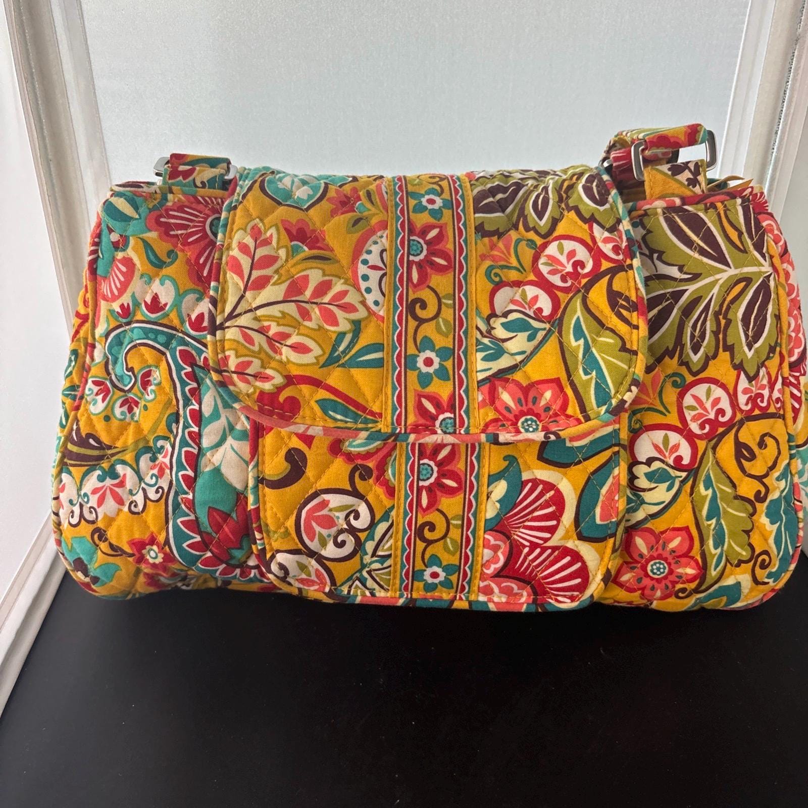 Vera Bradley “Provencal” large quilted paisley backpack EUC Vera Bradley Provence Paisley - Etsy main image 2