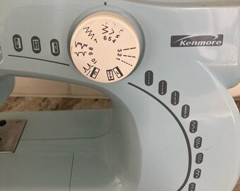 Kenmore Mini Ultra Light Blue Sewing Machine 385.11206300