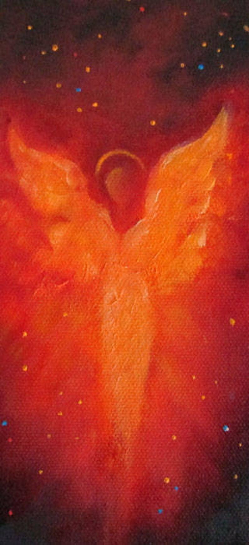 Angel Card Angel Art Print Card Blank Greeting Cards Angel Etsy