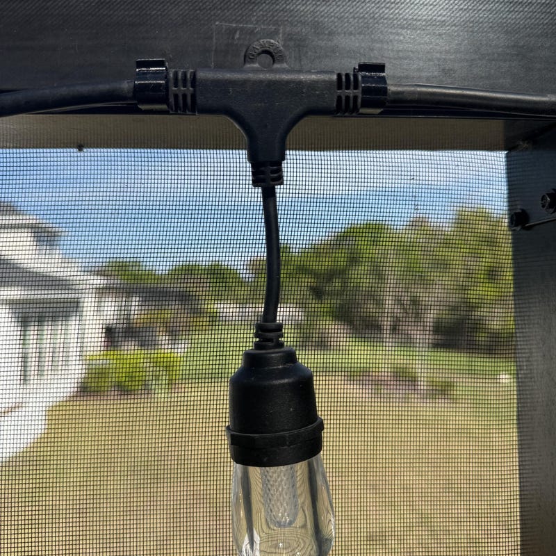 Deck String Light Holder - Etsy
