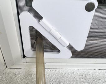 Magnetisch venster/lanaischerm doorgang voor aquariumwaterverversing, draagbare AC-afvoer, luchtontvochtiger, verlengsnoer, vakantieverlichting, Starlink