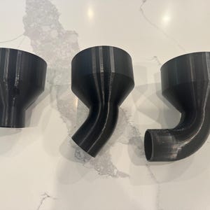 Dryer Vent Cleaner Adapter Compatible with Ridgid WD4070 HD0300 Shop Vac | Brush Pass Through | 1-7/8 Inch to 4 Inch Vent image 2