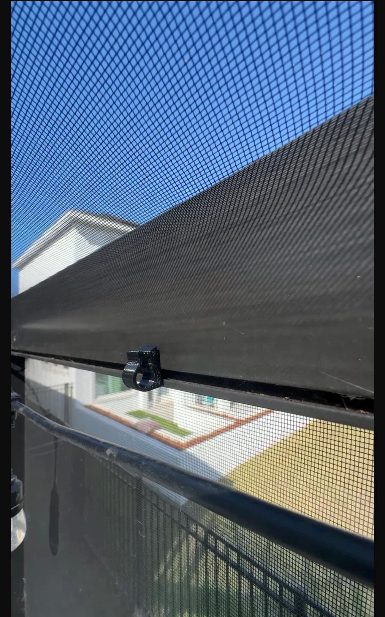 Lanai Rescreening Clips Snap-on Pool Cage String Light Clips | Channel Mount Lanai Hooks | No ...