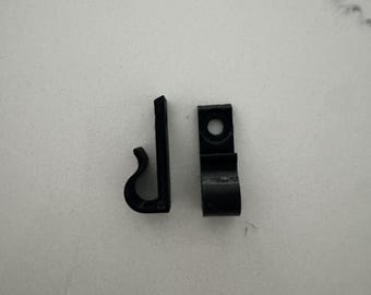 Screw Mount Pool Cage Clips | No Channel Needed | Lanai Hooks for Any Aluminum Frame