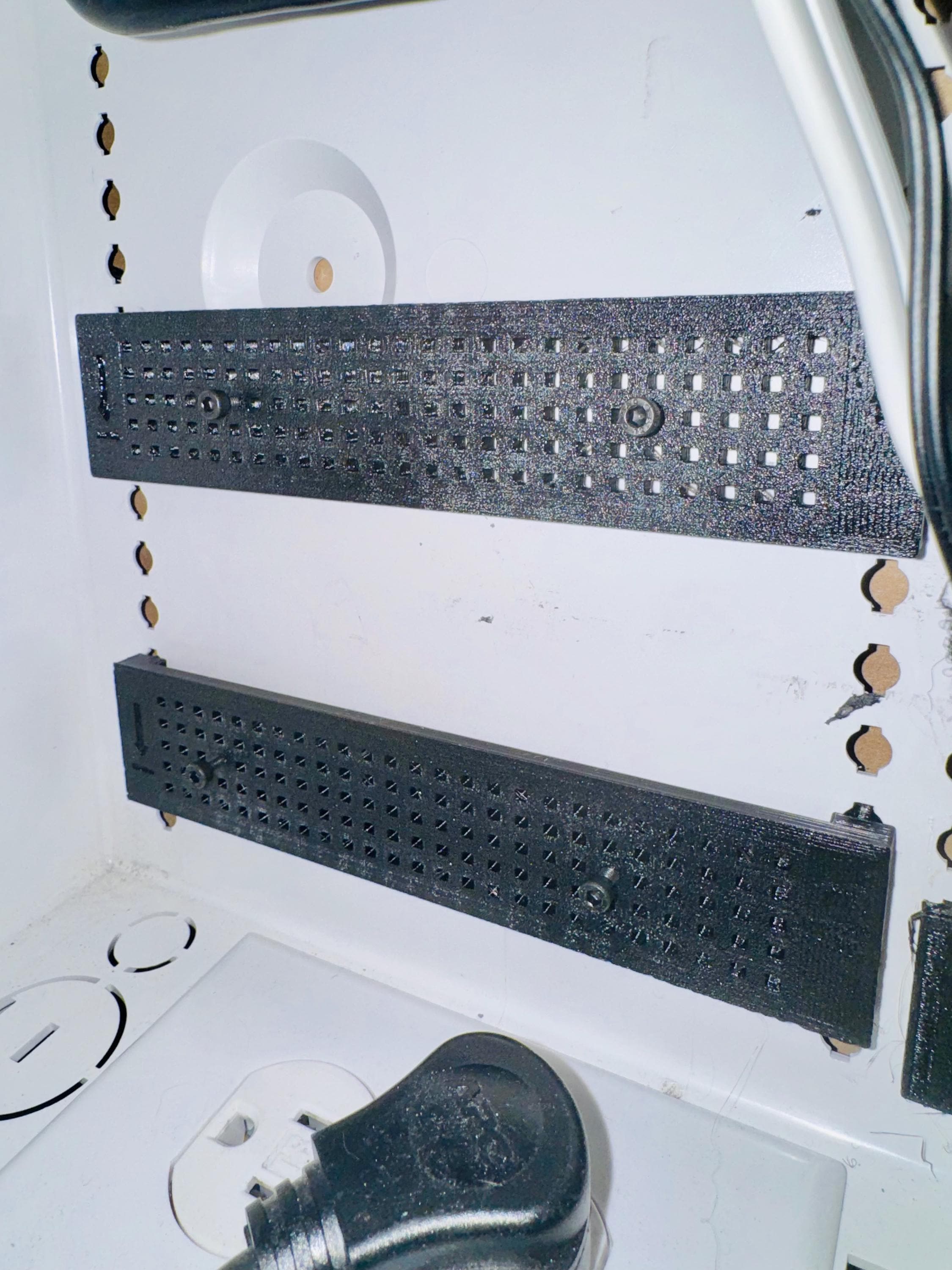 Legrand Onq Compatible Mounting Brackets | PETG Router Switch ONT Mount ...