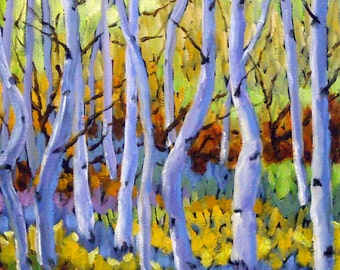 Rigaudon Of Aspen Oil Painting created by Prankearts