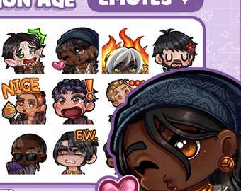 Dragon Age Emote Pack / 15 Twitch Emotes / Discord Emotes / Dragon Age Inquisition Emotes / Dragon Age II Emotes / Dragon Age Origins Emotes