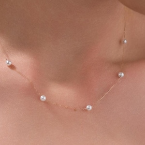 Massive Goldperlenkette: zierlicher 10k/14k/18k Anhänger