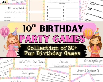 11th Birthday Party Games | Fun Indoor Party Activity | 30+ Fun