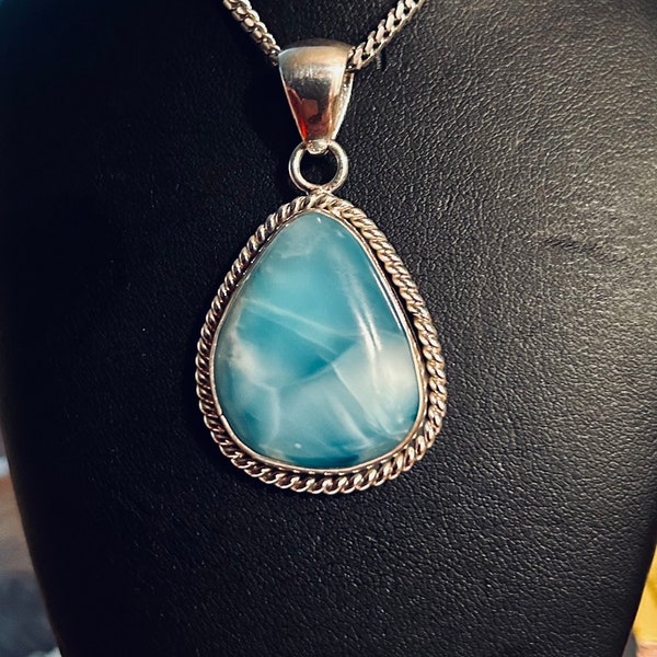 Larimar Necklace - Etsy