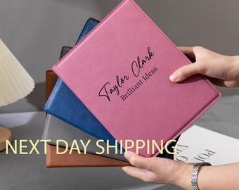 Portfolio personnalisé, Portfolio en cuir gravé, Porte-documents juridique, Porte-documents personnalisé, Porte-documents, Cadeaux pour enseignants, Cadeau pour la fête des Mères