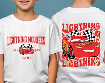 Disney Cars Shirt, Lightening McQueen Shirt, Sally Carrera Shirt, Doc Hudson Tee, Guido and Luigi Shirt, Cruz Ramirez Shirt, Tow Mater Shirt