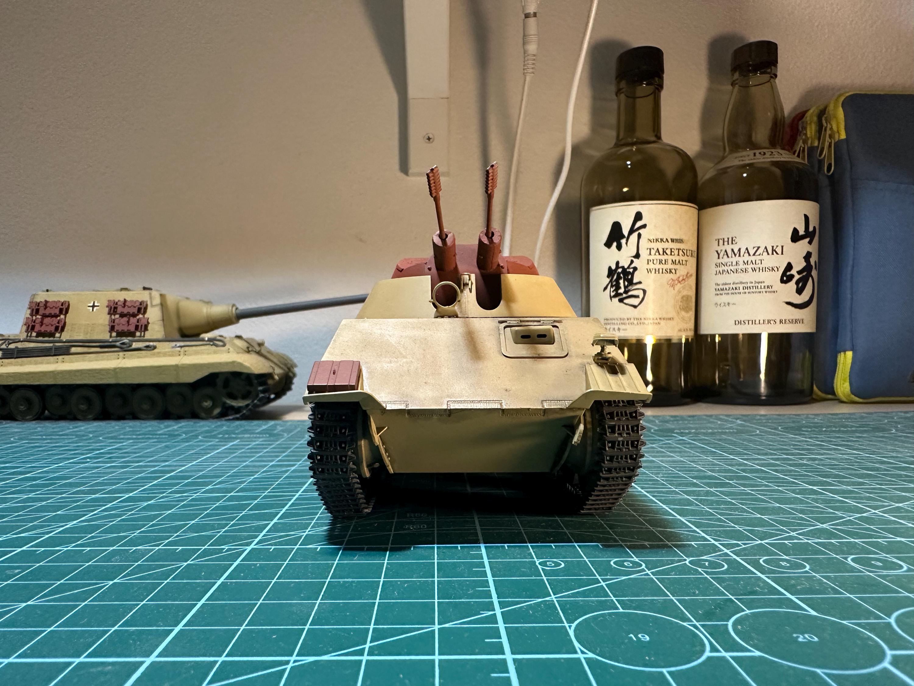 Maquette TAKOM Flakpanzer 38(t) Kugelblitz 1:35 - Char Antiaérien WWII Référence 2179