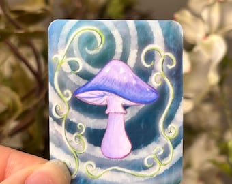 Whimsy Cake Sticker: Holographic Waterproof Vinyl Decal