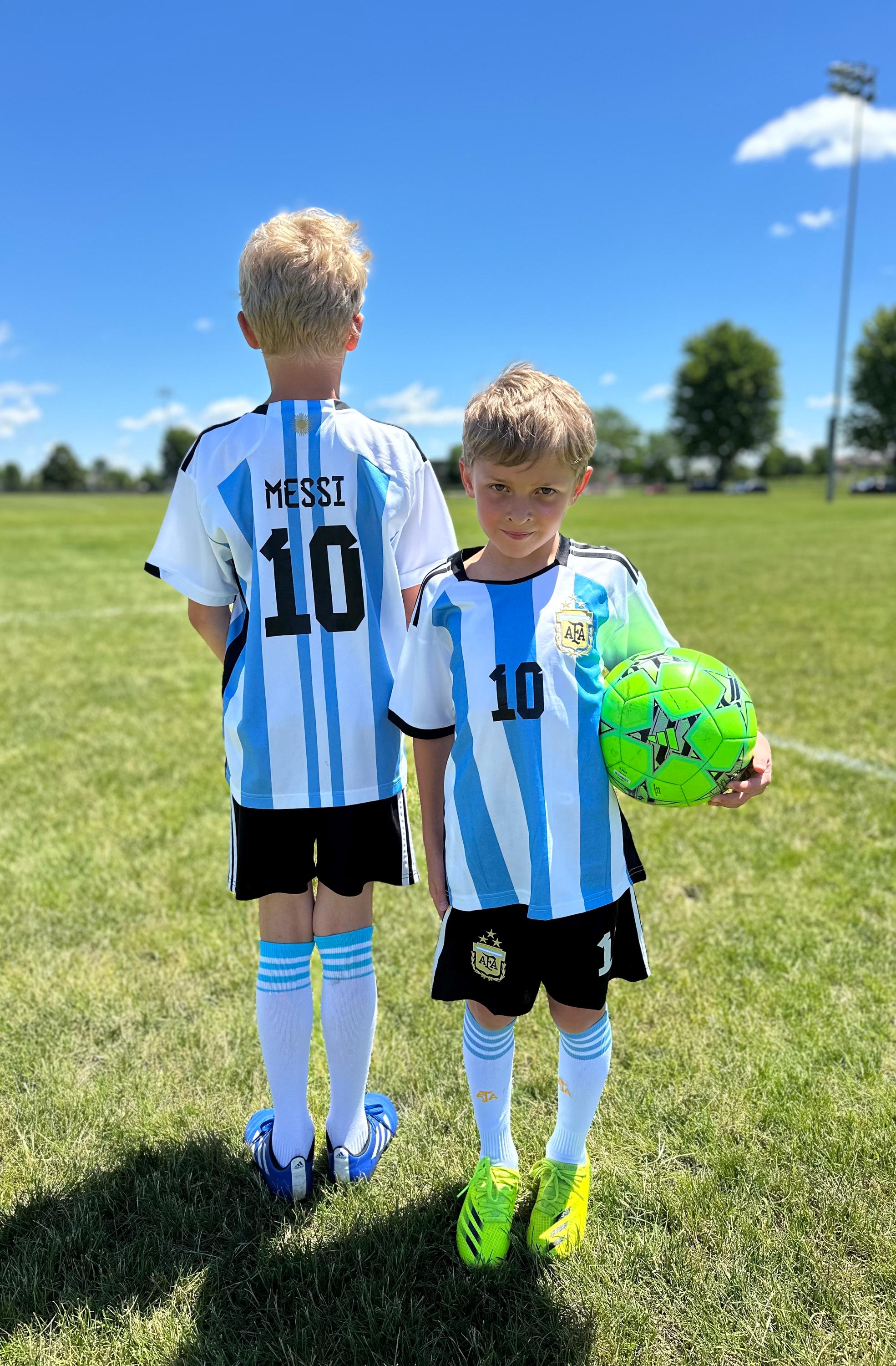 Boys messi shorts best sale